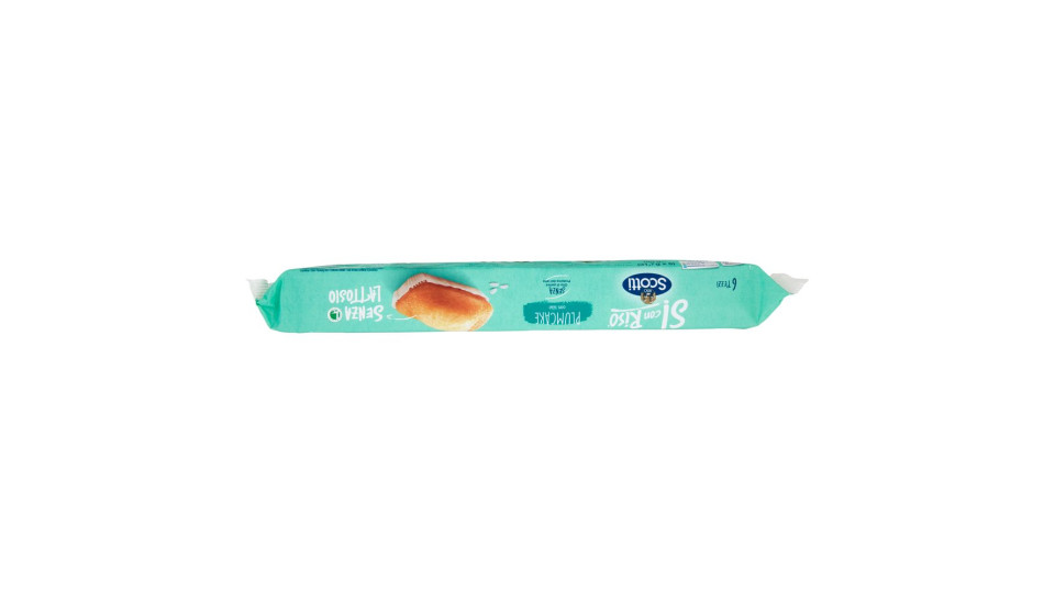 Riso Scotti Si Con Riso Senza Lattosio Plumcake Con Riso 6 X 31,7 G