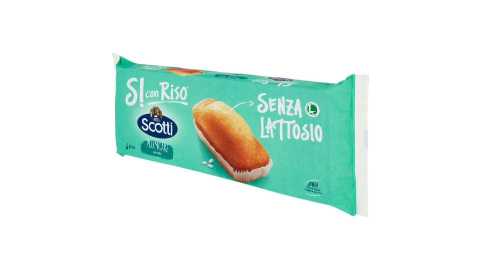 Riso Scotti Si Con Riso Senza Lattosio Plumcake Con Riso 6 X 31,7 G