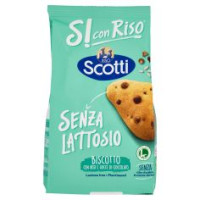 Riso Scotti Si Con Riso Senza Lattosio Biscotto Con Riso E Gocce Di Cioccolato 350 G