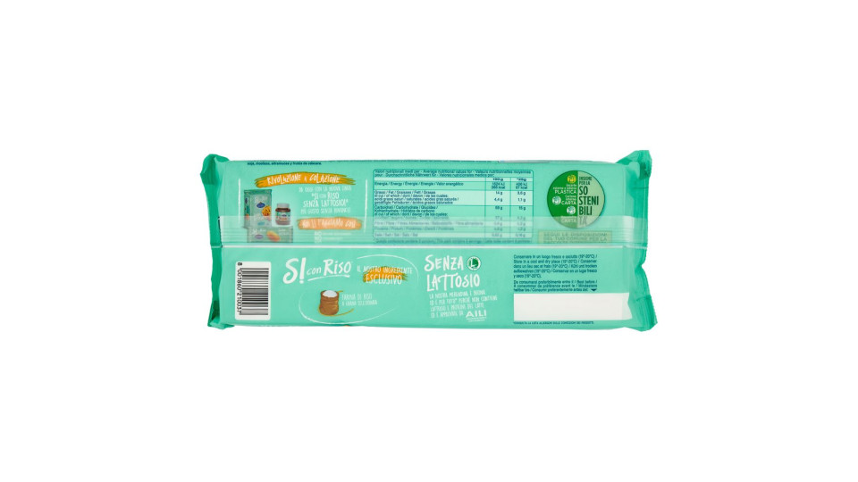 Riso Scotti Si Con Riso Senza Lattosio Merendina Con Farina Di Riso 8 X 25 G