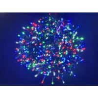1000 Led Multi Cavo Scuro, Uso Esterno/interno 20 M