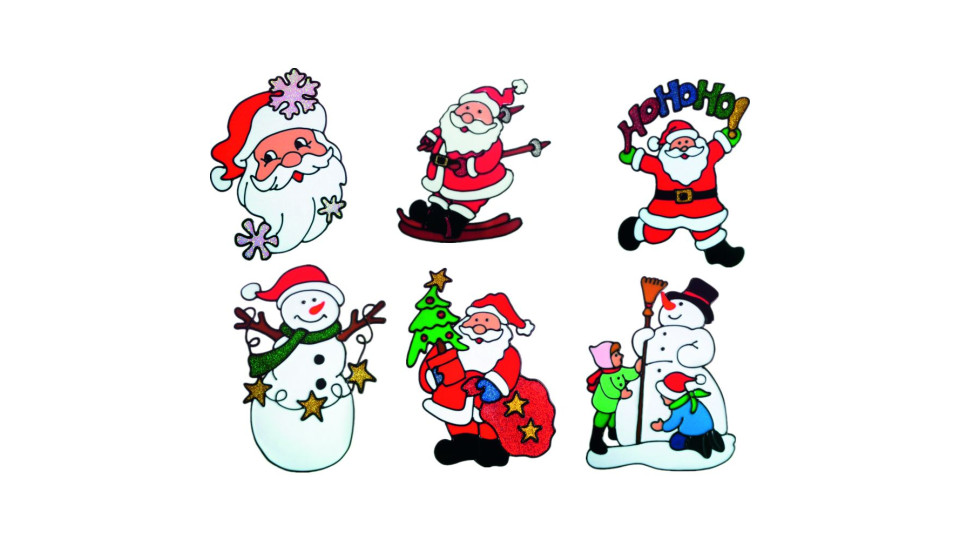 Stickers Pvc 20 Cm Assortiti