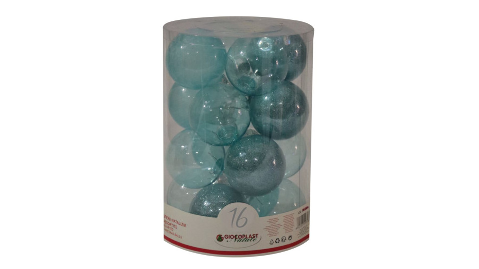 16 Sfere Gemme Ice Blue