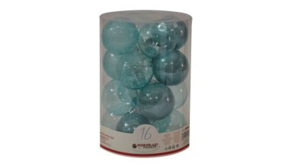 16 Sfere Gemme Ice Blue