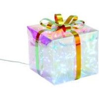 Scatola Regalo 15 Cm 50 Led Bianco Freddo