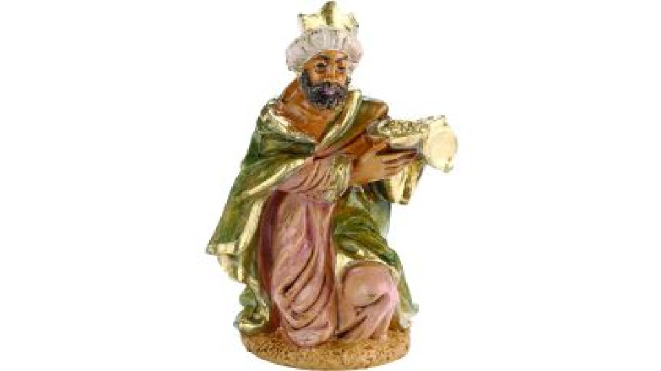 Re Magio Mulatto Presepe 10 Cm