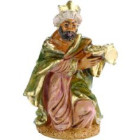 Re Magio Mulatto Presepe 10 Cm