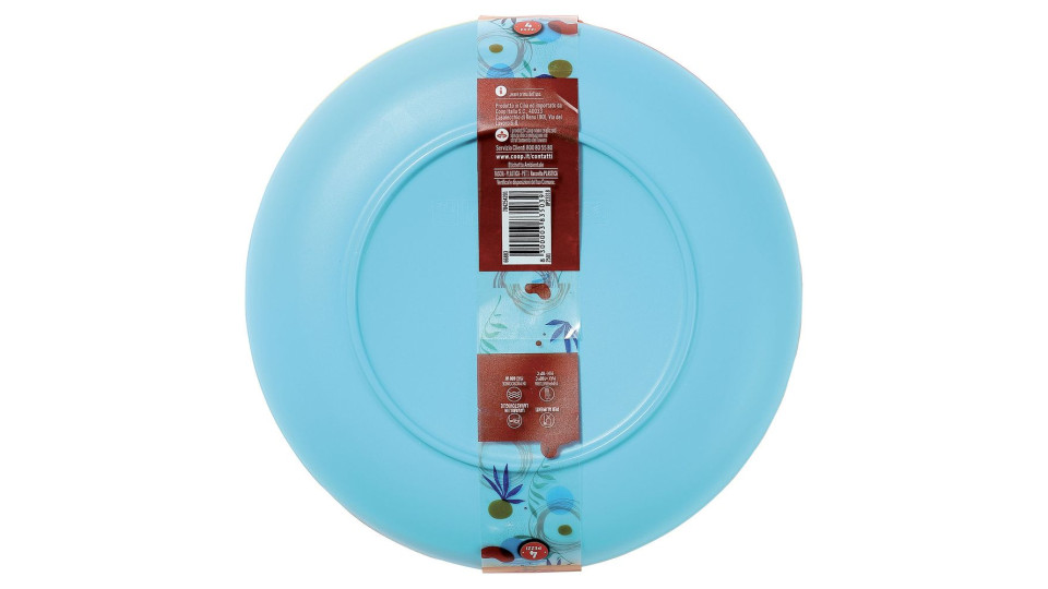Set Piatti In Plastica 4 Pezzi