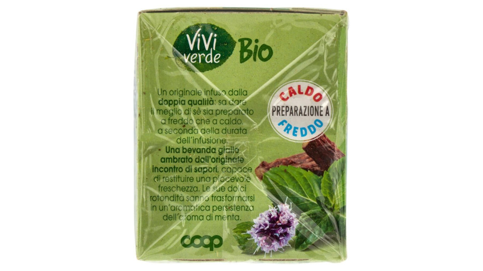 Infuso Liquirizia E Menta Piperita Biologico 20 Filtri 50 G