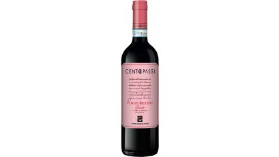 Placido Rizzotto Rosato Nero D'avola Sicilia Doc Centopassi 750 Ml