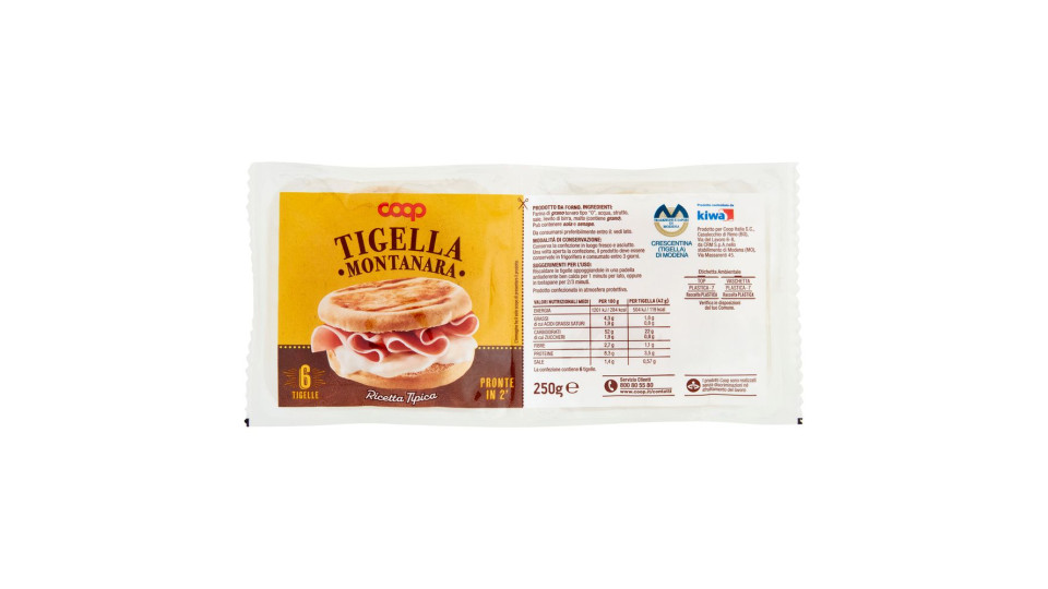 Tigella Montanara 6 X 42 G