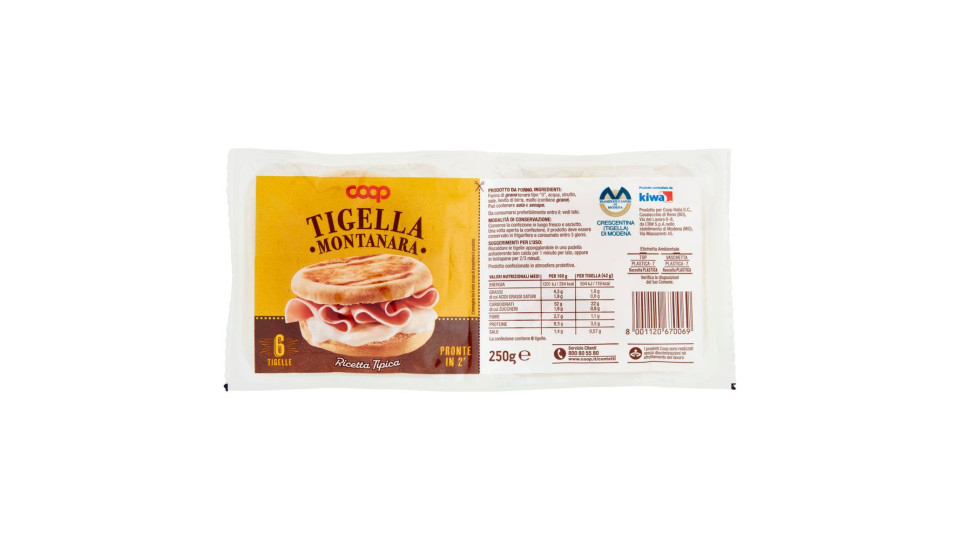 Tigella Montanara 6 X 42 G
