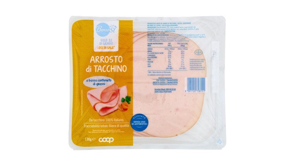 Arrosto Di Tacchino 130 G