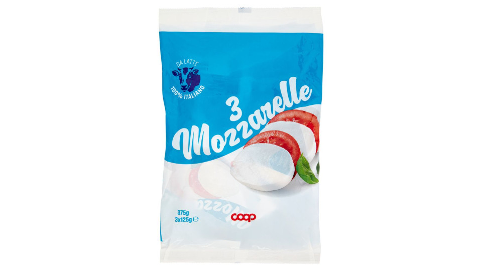 Mozzarelle 3 X 125 G