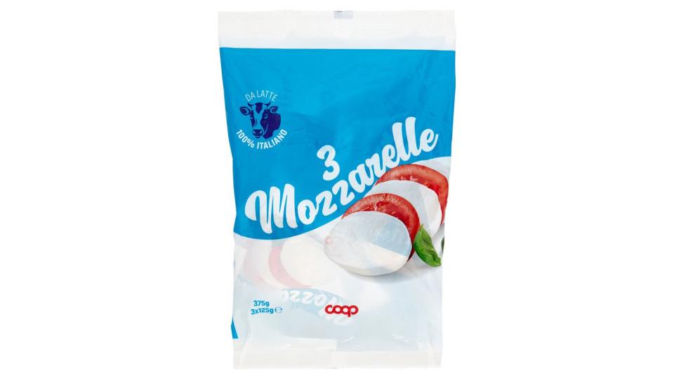 Mozzarelle 3 X 125 G