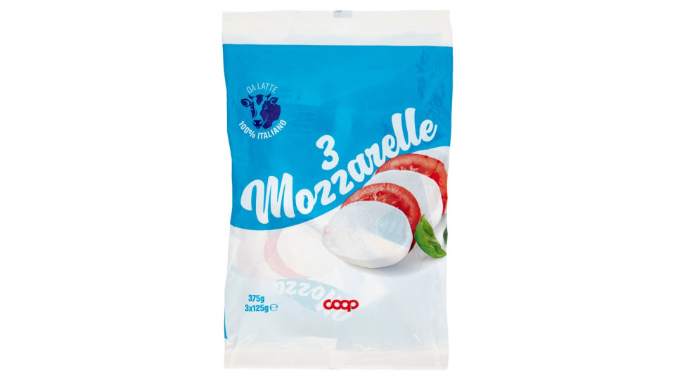 Mozzarelle 3 X 125 G