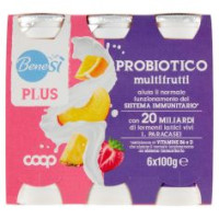 Plus Probiotico Multifrutti 6 X 100 G
