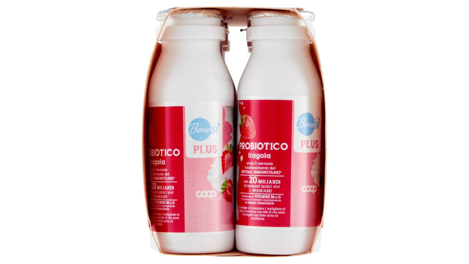 Plus Probiotico Fragola 6 X 100 G