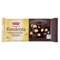Cioccolato Fondente Con Nocciole Intere 130 G