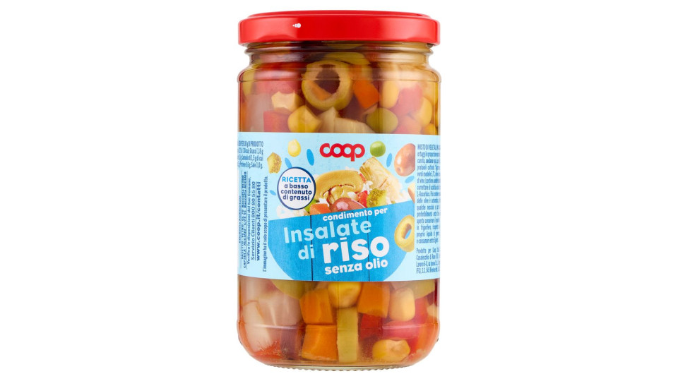 Condimento Per Insalate Di Riso Senza Olio 300 G