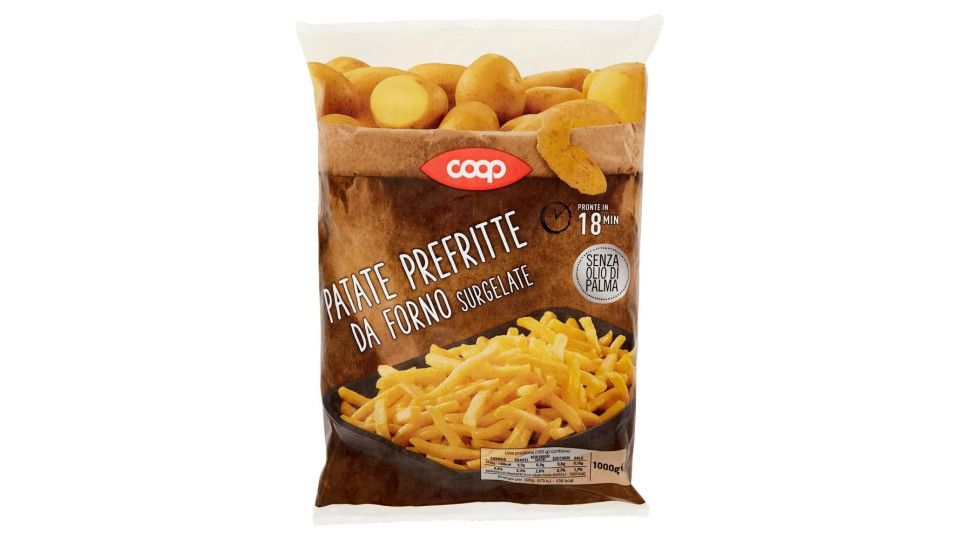 Patate Da Forno Prefritte Surgelate 1000 G