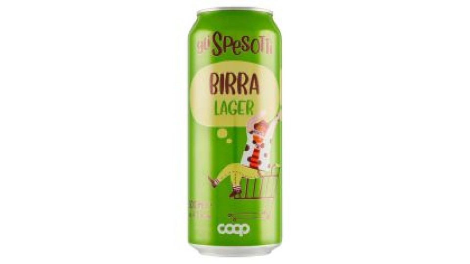 Birra Lager 500 Ml
