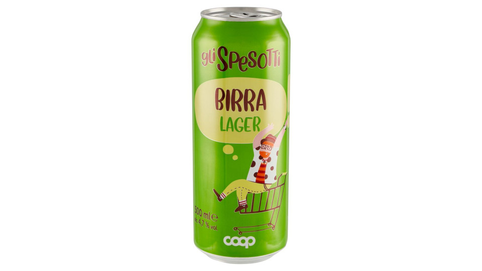 Birra Lager 500 Ml