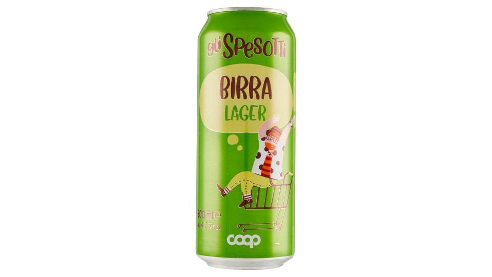 Birra Lager 500 Ml