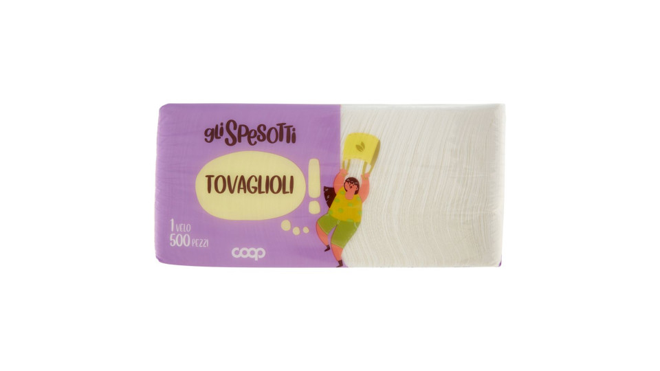 Tovaglioli 1 Velo 500 Pezzi
