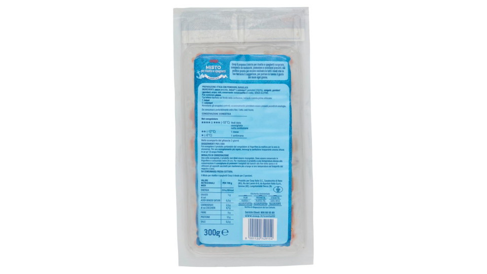 Misto Per Risotto E Spaghetti Surgelato
