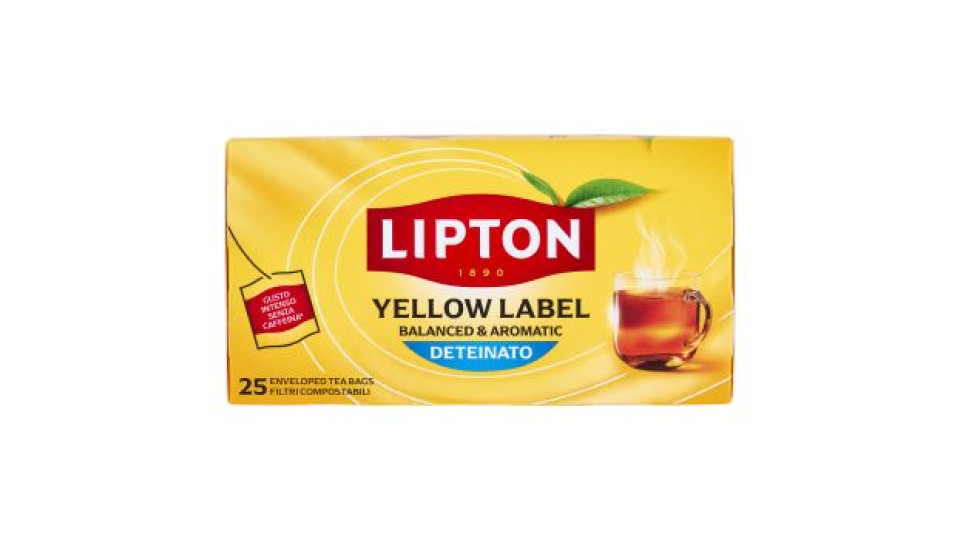 Lipton Yellow Label Tea Deteinato
