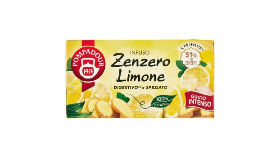 Infuso zenzero e limone Sonnentor