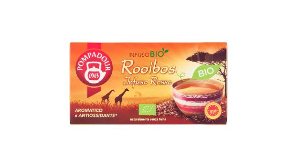 Pompadour, Infuso rosso rooibos 20 filtri