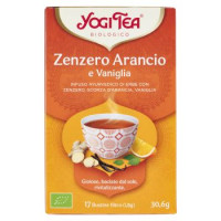 Yogi Tea Zenzero Arancio e Vaniglia - 30.6 gr
