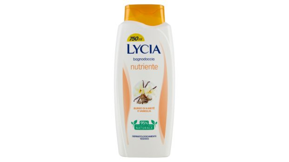 Lycia bagnodoccia nutriente Burro di Katitè e Vaniglia 750 ml