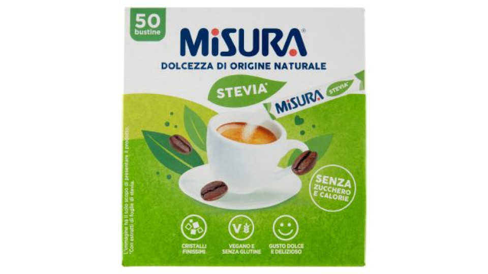 Misura Stevia* 50 bustine 50 x 1.5 g
