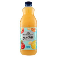 San Benedetto - Succoso, Ananas Fusion In Acqua Minerale Naturale - 1500 Ml, Confezione da