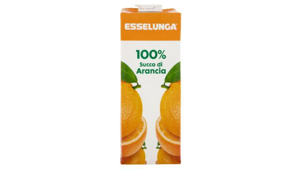 Esselunga, 100% succo di arancia