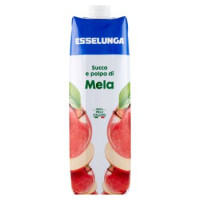 Esselunga Bio, succo e polpa di mela biologico