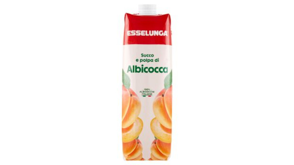 Esselunga, succo e polpa di albicocca