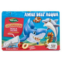 Valfrutta, i Triangolini succo e polpa pesca