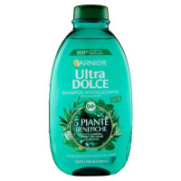 Garnier Ultra Dolce Shampoo 5 Piante per capelli normali, senza parabeni, estratti naturali