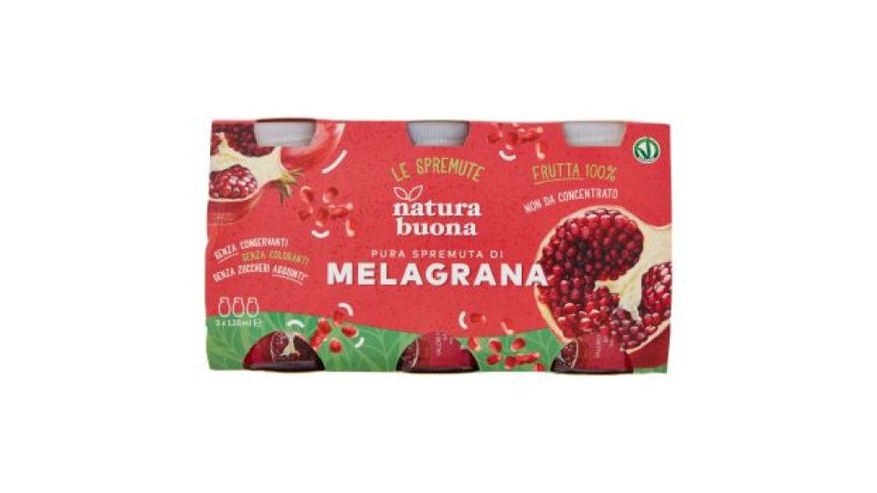 natura buona Pura Spremuta di Melagrana