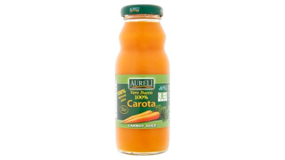 Aureli, Vero succo 100% carota bio