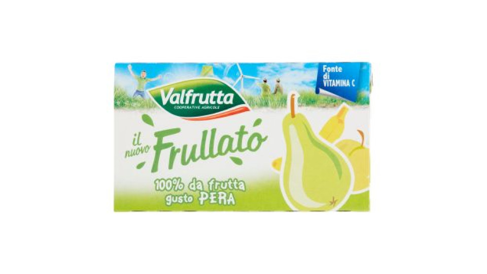 Valfrutta Il nuovo frullato 100% frutta gusto pera