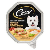 Cesar Selezioni dell'orto Tenero paté con gustoso agnello e cuore di verdure vaschetta