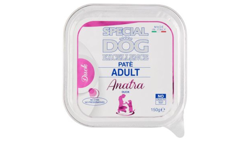 Special Dog Excellence Patè Adult Anatra