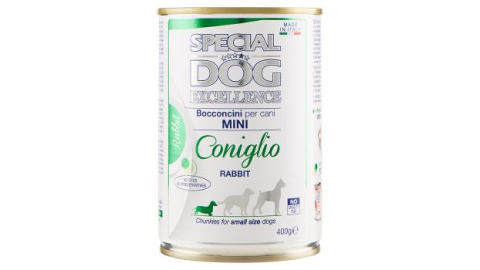 Special Dog Excellence Bocconcini per cani Mini Coniglio