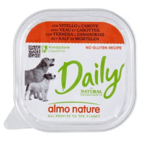 Almo daily cane vitello carote vaschetta