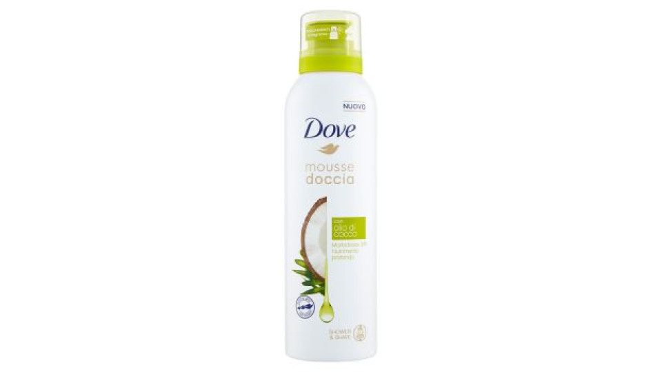 Dove mousse doccia con olio di cocco